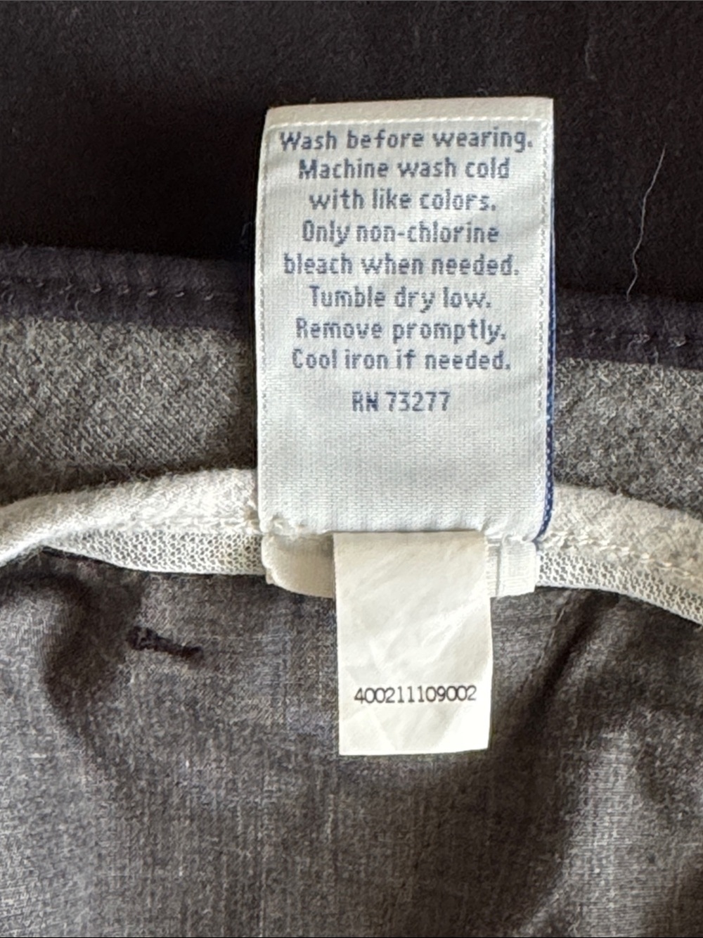 croft & barrow Black Straight-Leg Chinos 42x32 - Picture 4 of 6
